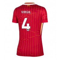 Liverpool Virgil van Dijk #4 Hjemmedrakt Dame 2024-25 Kortermet